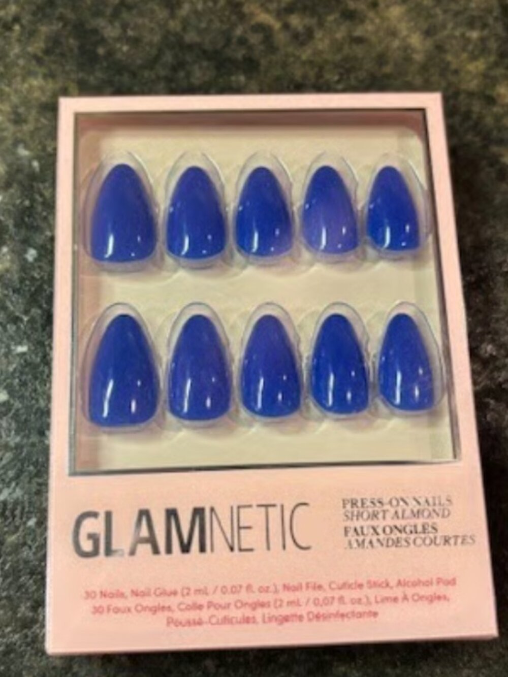 Glamnetic Cobalt Blue Press On Nails